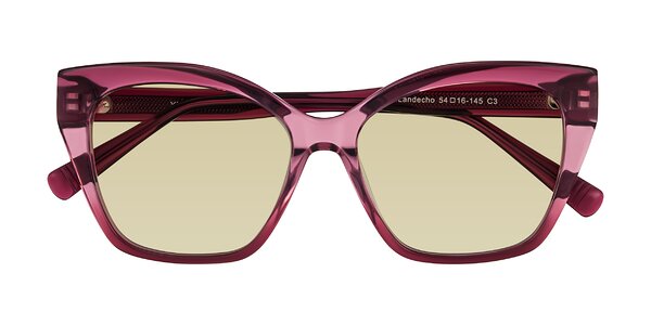 Front of Landecho in Gradient Purple
