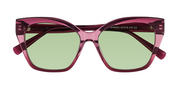 Front of Landecho in Gradient Purple