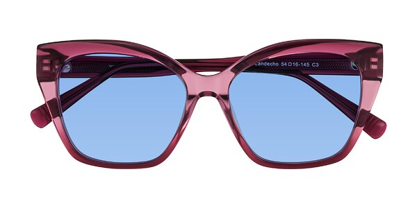 Front of Landecho in Gradient Purple