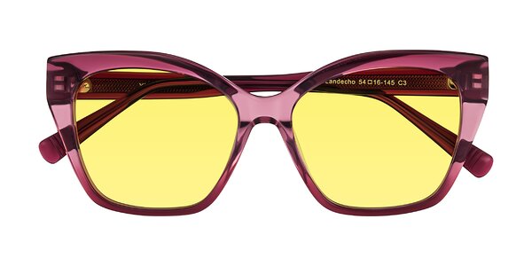 Front of Landecho in Gradient Purple