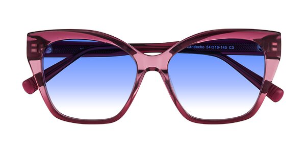 Front of Landecho in Gradient Purple