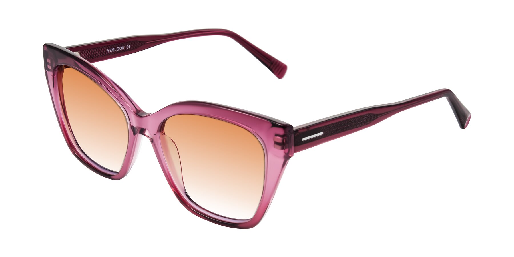 Angle of Landecho in Gradient Purple with Orange Gradient Lenses