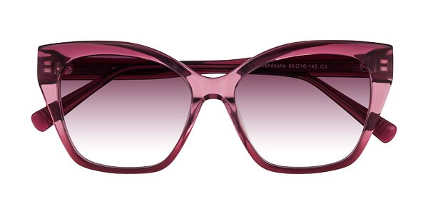 Front of Landecho in Gradient Purple