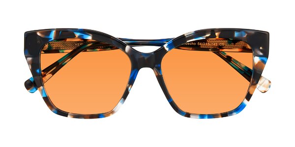 Front of Landecho in Blue Tortoise