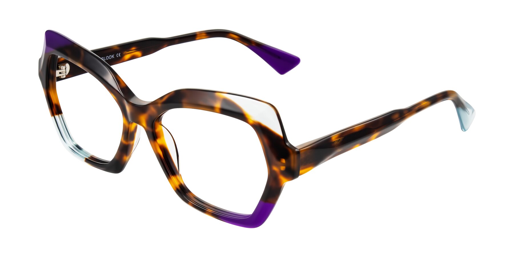 Angle of Elowen in Slow Burn with Clear Reading Eyeglass Lenses