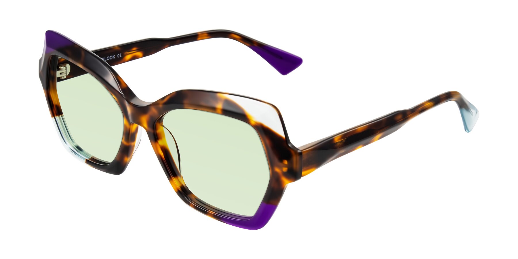 Angle of Elowen in Slow Burn with Light Green Tinted Lenses