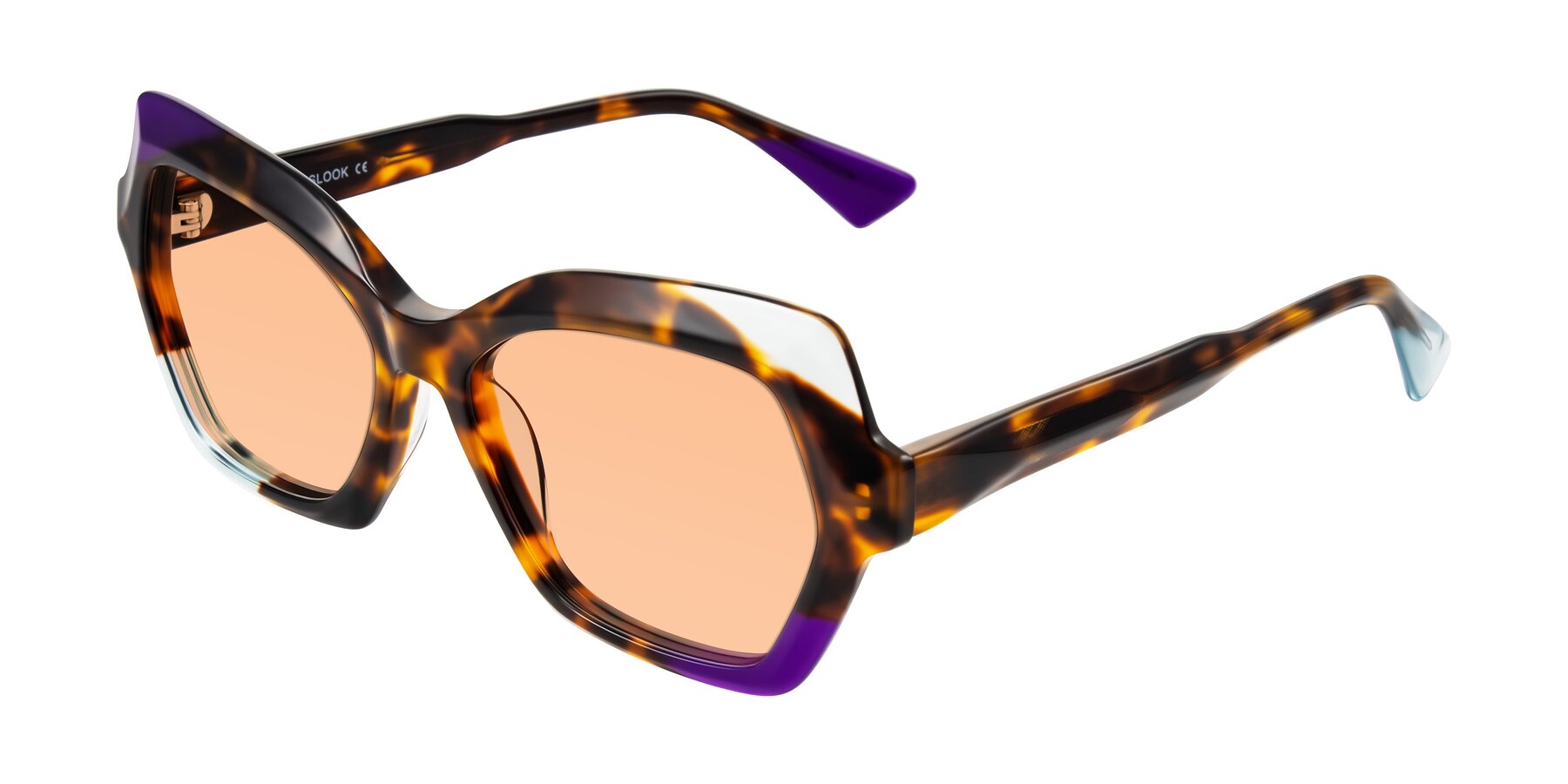 Angle of Elowen in Slow Burn with Light Orange Tinted Lenses