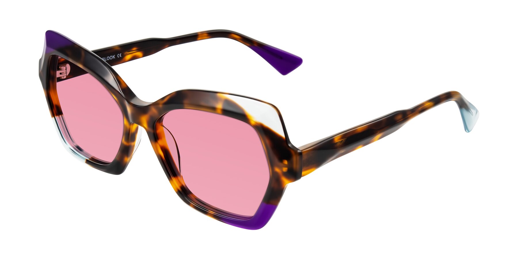 Angle of Elowen in Slow Burn with Pink Tinted Lenses