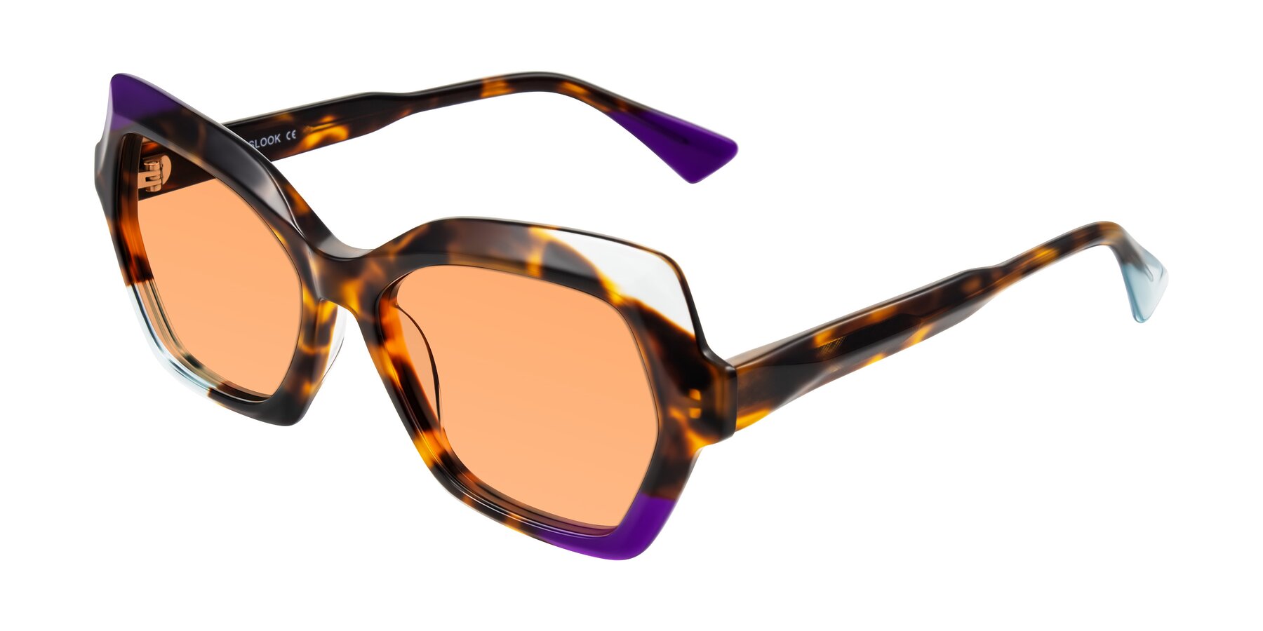 Angle of Elowen in Slow Burn with Medium Orange Tinted Lenses