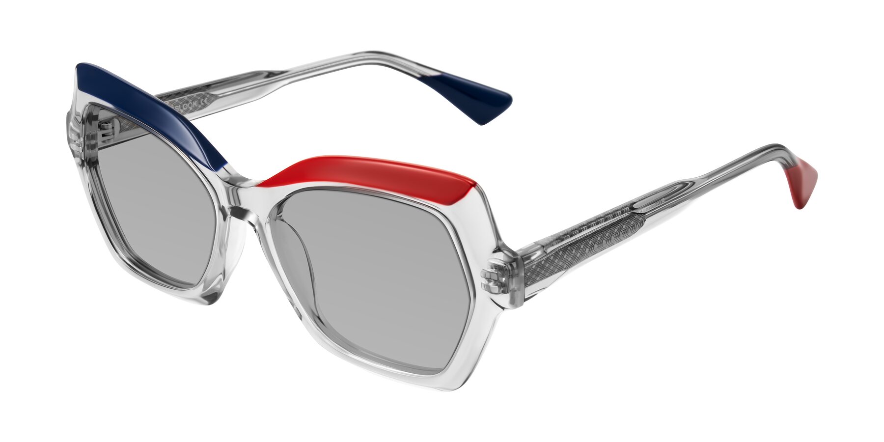 Angle of Elowen in Cold Spark with Light Gray Tinted Lenses