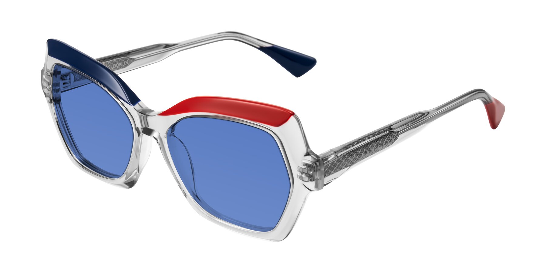 Angle of Elowen in Cold Spark with Blue Tinted Lenses