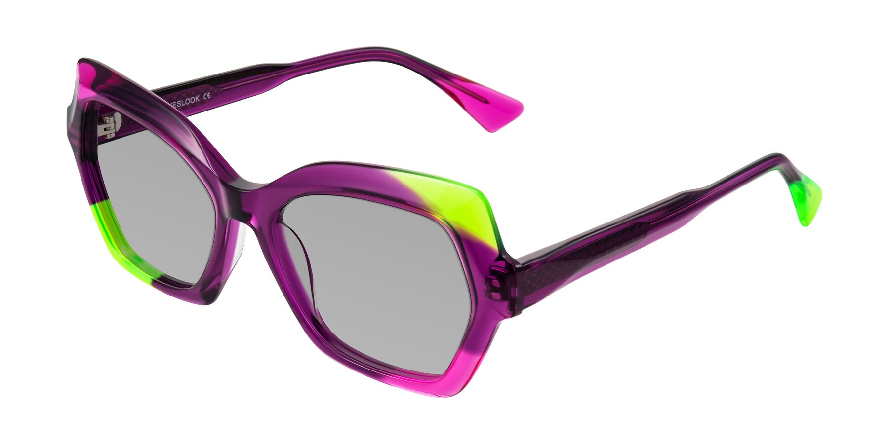 Angle of Elowen in Wild Signal with Light Gray Tinted Lenses