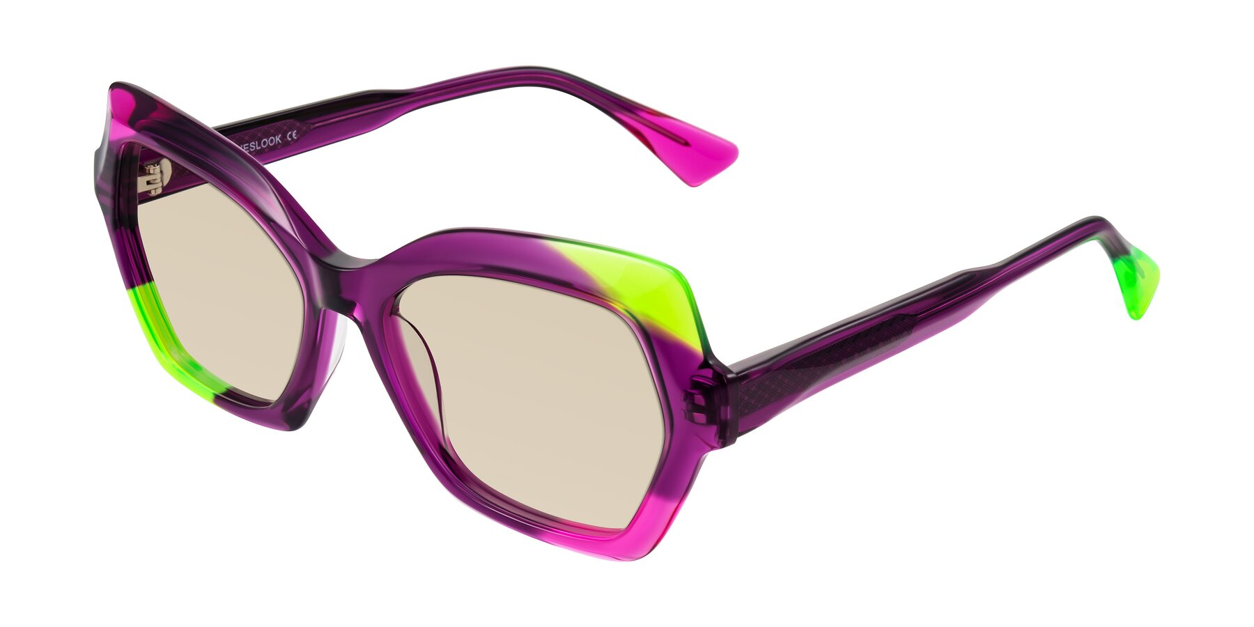 Angle of Elowen in Wild Signal with Light Brown Tinted Lenses