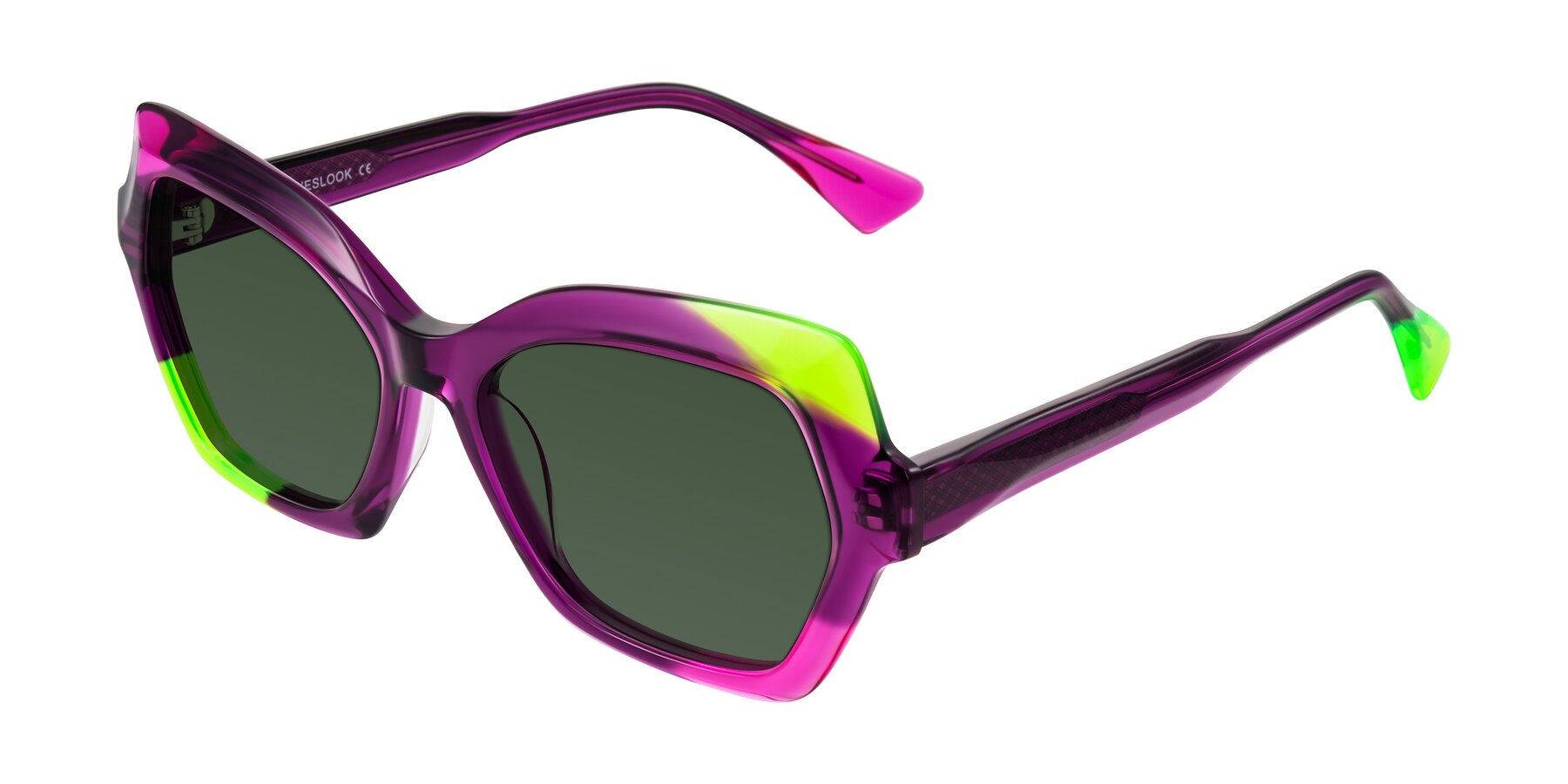 Angle of Elowen in Wild Signal with Green Tinted Lenses