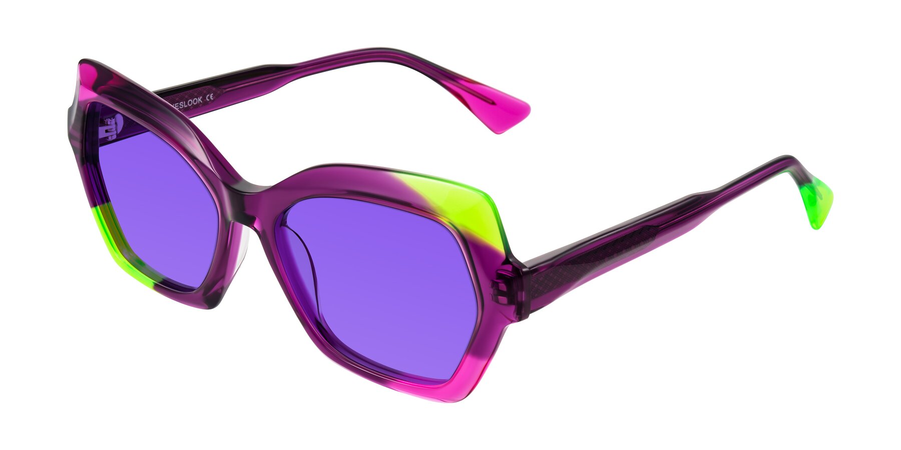 Angle of Elowen in Wild Signal with Purple Tinted Lenses
