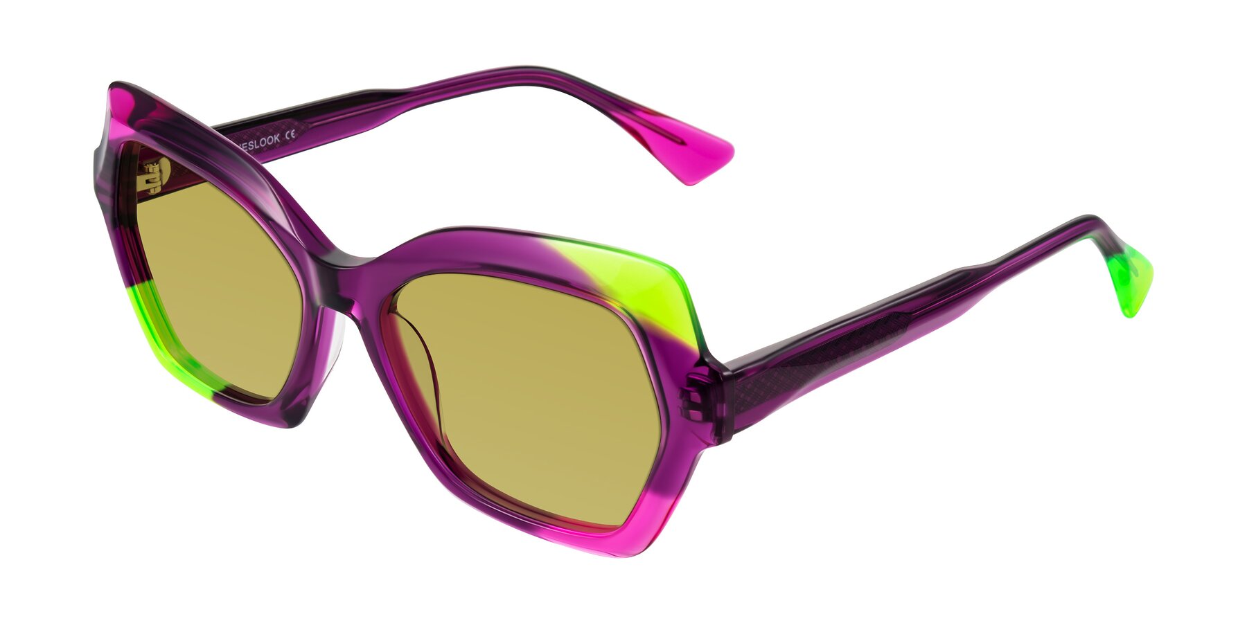 Angle of Elowen in Wild Signal with Champagne Tinted Lenses