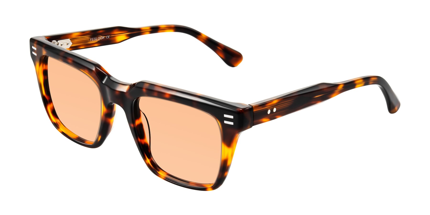 Angle of Bliss in Tortoise with Light Orange Tinted Lenses