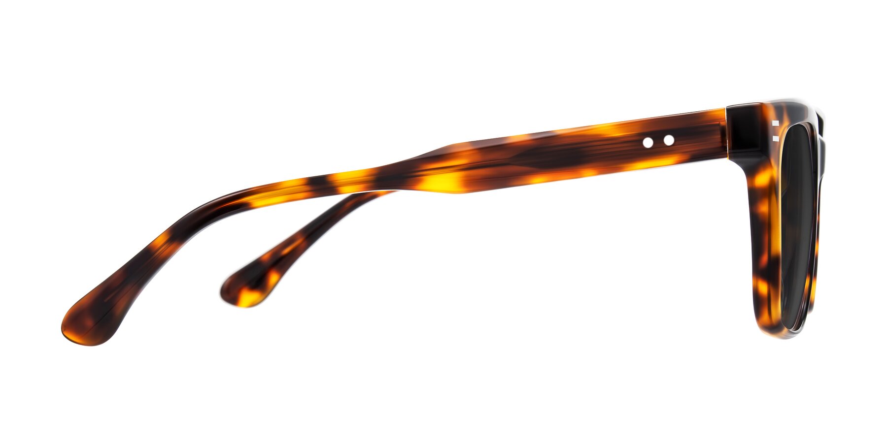 Side of Bliss in Tortoise with Gray Tinted Lenses