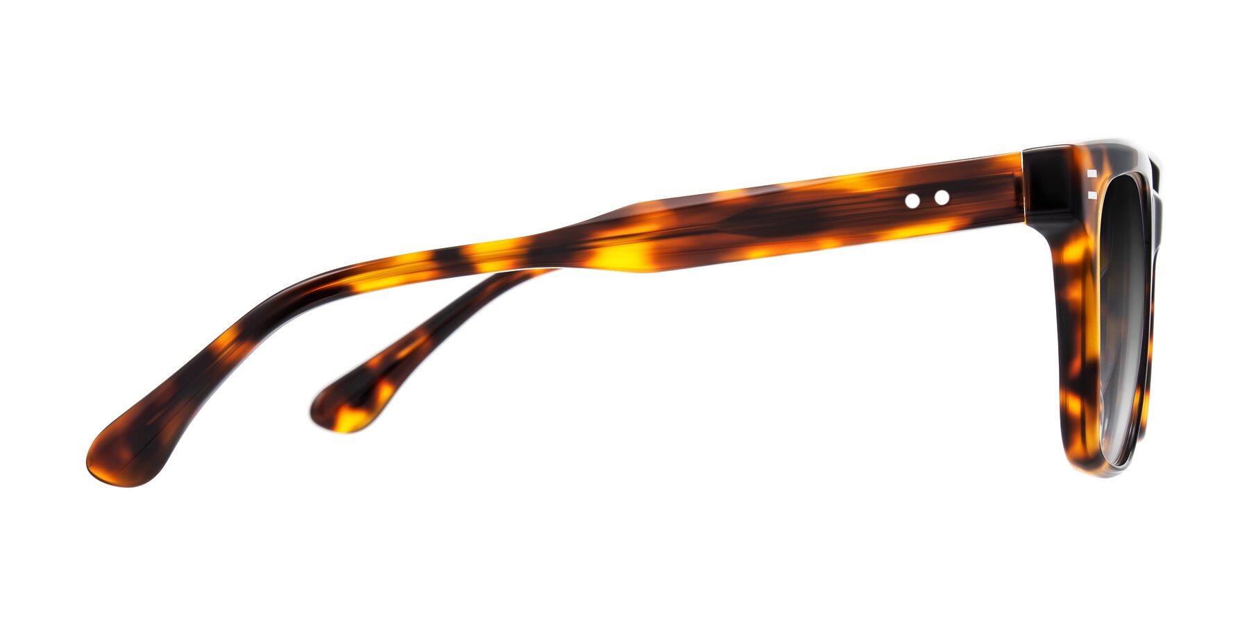 Side of Bliss in Tortoise with Gray Gradient Lenses