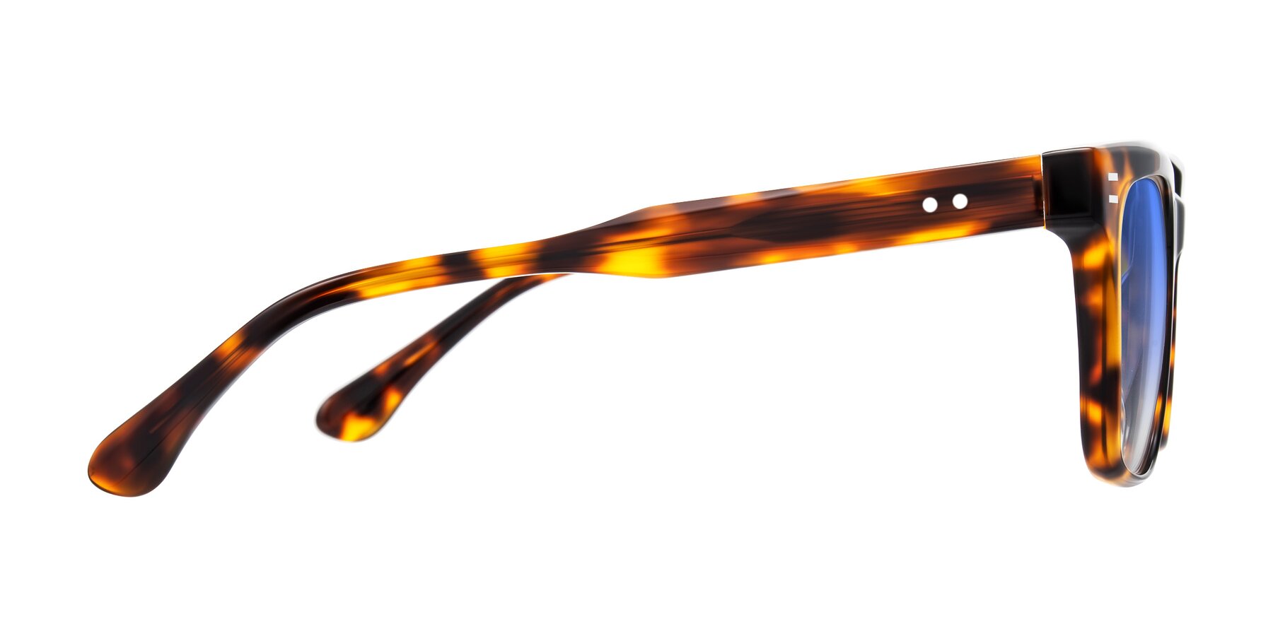Side of Bliss in Tortoise with Blue Gradient Lenses