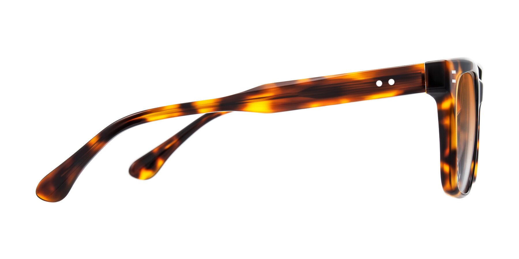 Side of Bliss in Tortoise with Orange Gradient Lenses