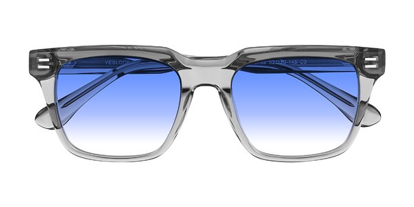 Front of Bliss in Transparent Gray