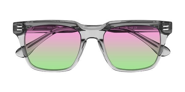 Front of Bliss in Transparent Gray