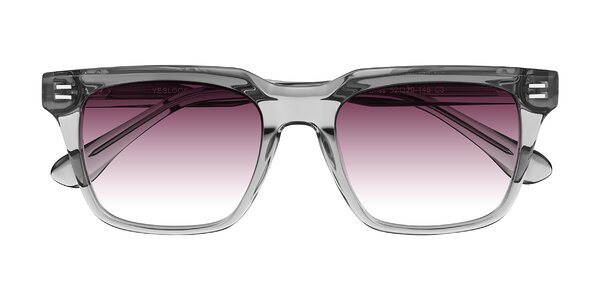 Front of Bliss in Transparent Gray