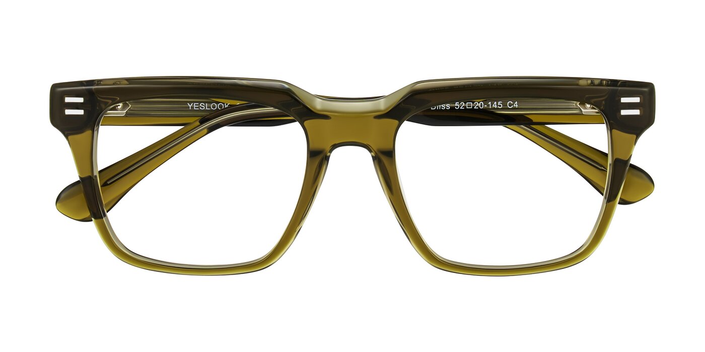 Bliss - Olive Brown Eyeglasses