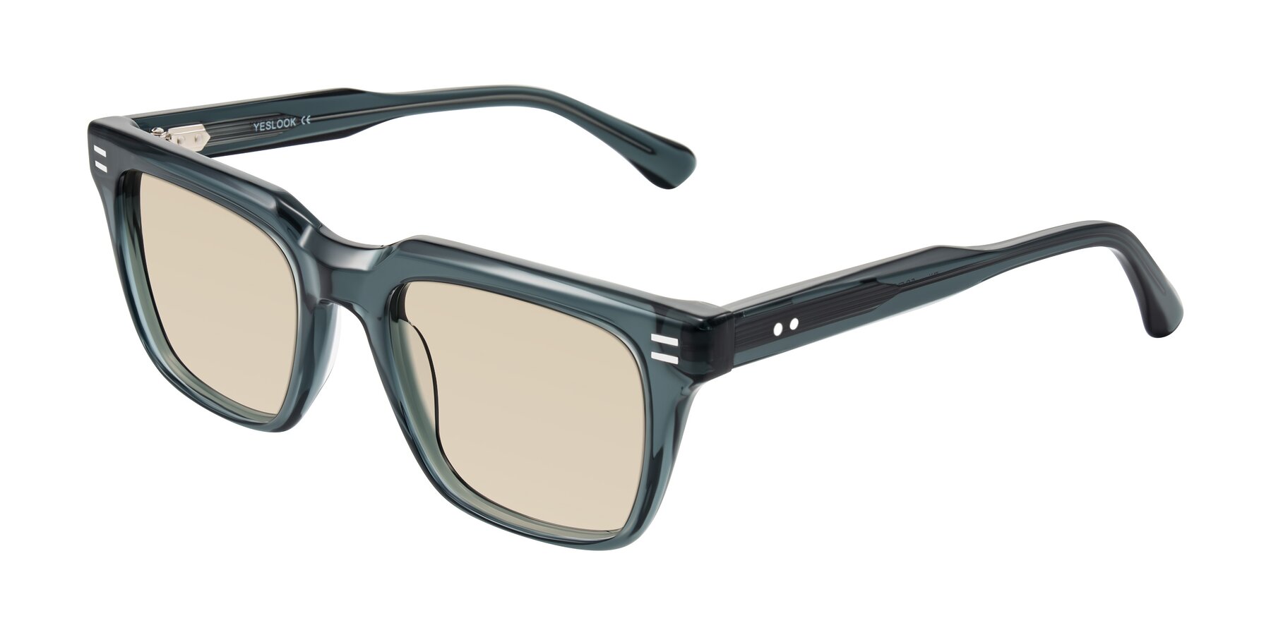 Angle of Bliss in Dark Gray with Light Brown Tinted Lenses