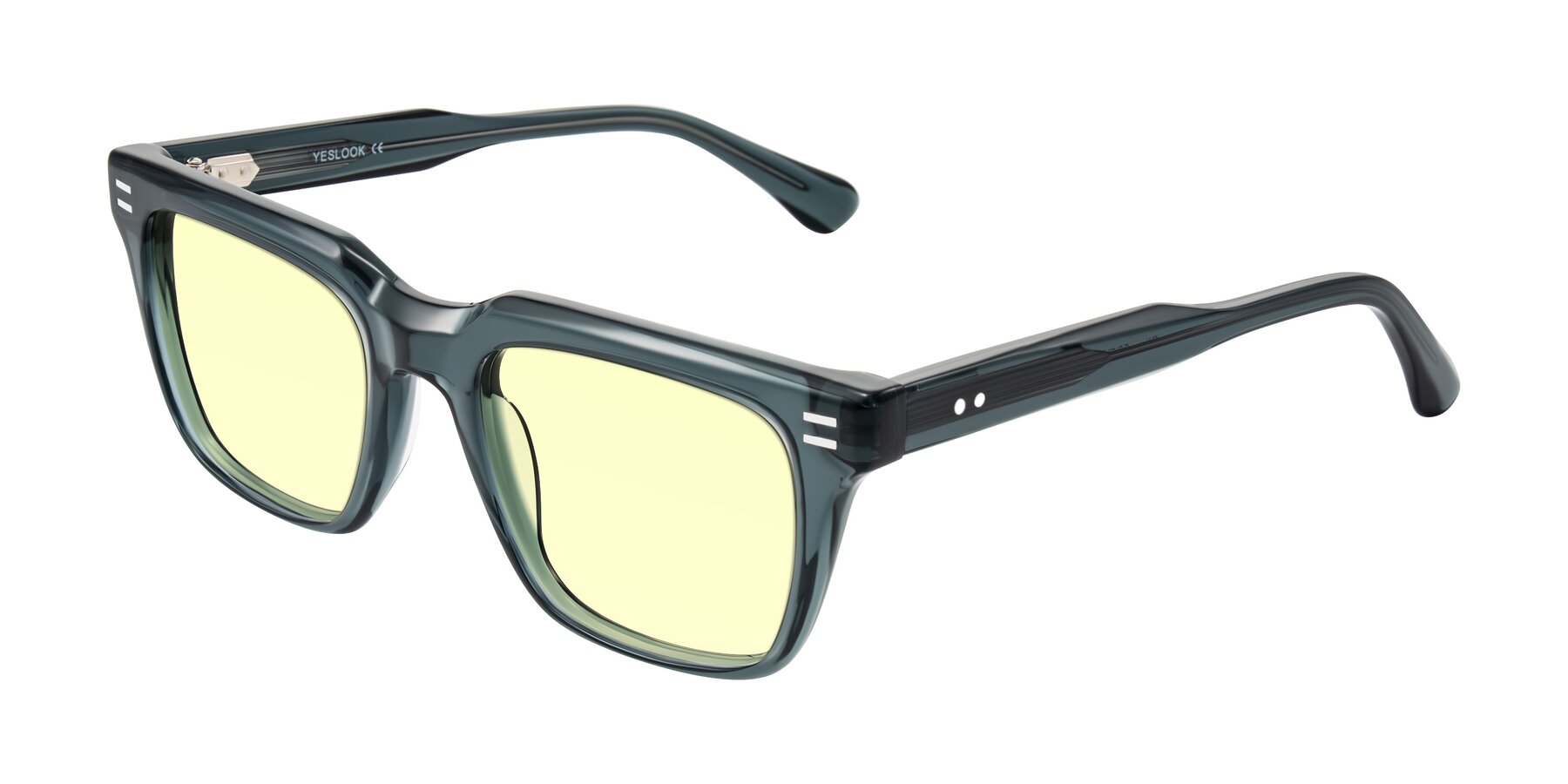 Angle of Bliss in Dark Gray with Light Yellow Tinted Lenses