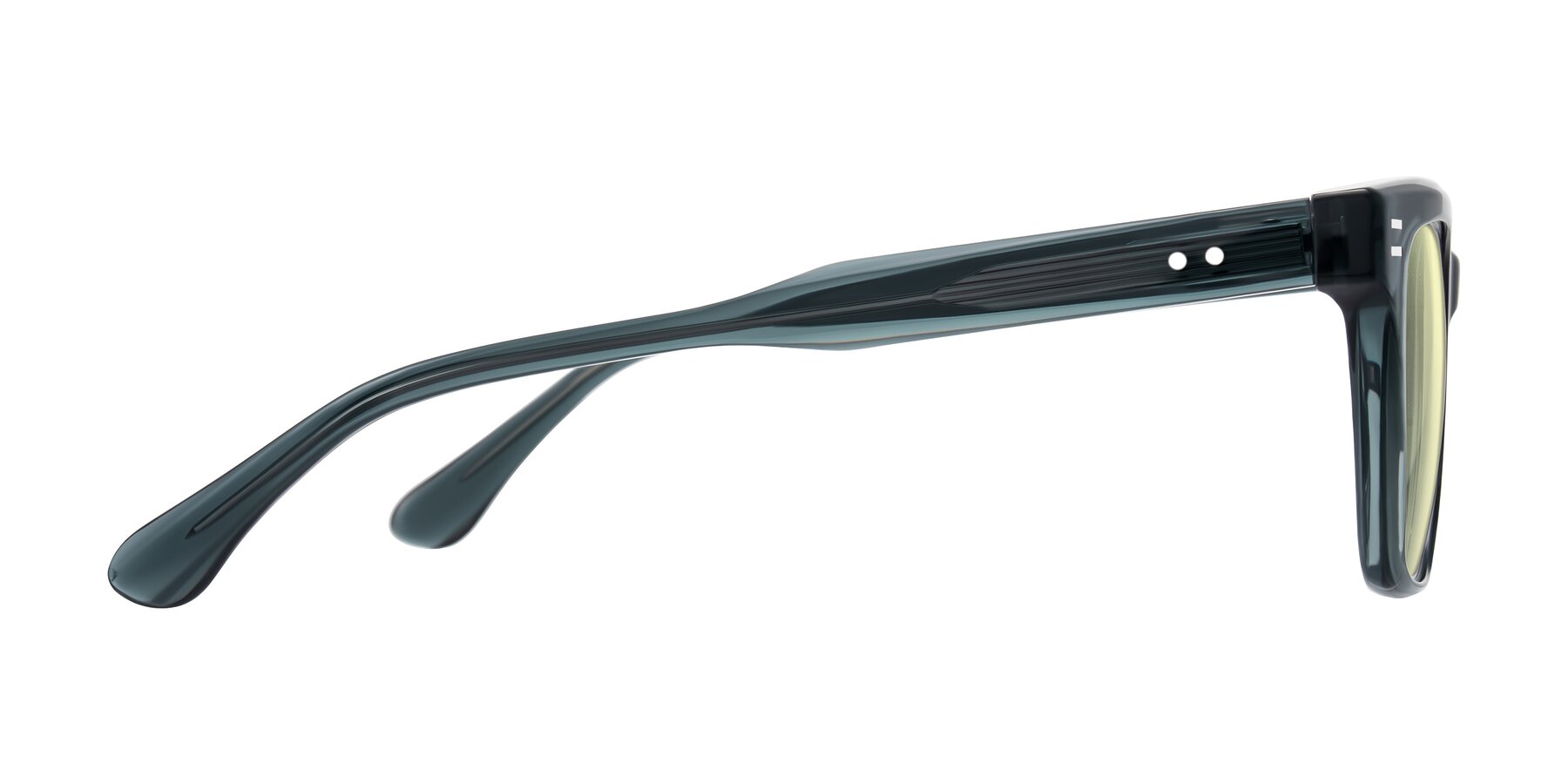Side of Bliss in Dark Gray with Light Yellow Tinted Lenses