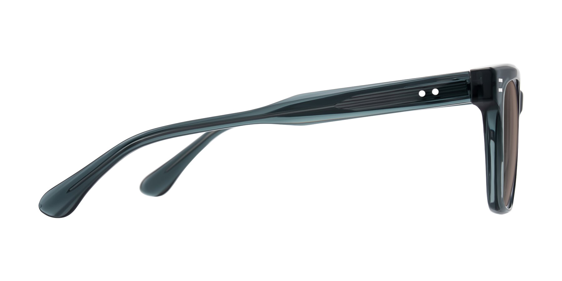 Side of Bliss in Dark Gray with Medium Brown Tinted Lenses
