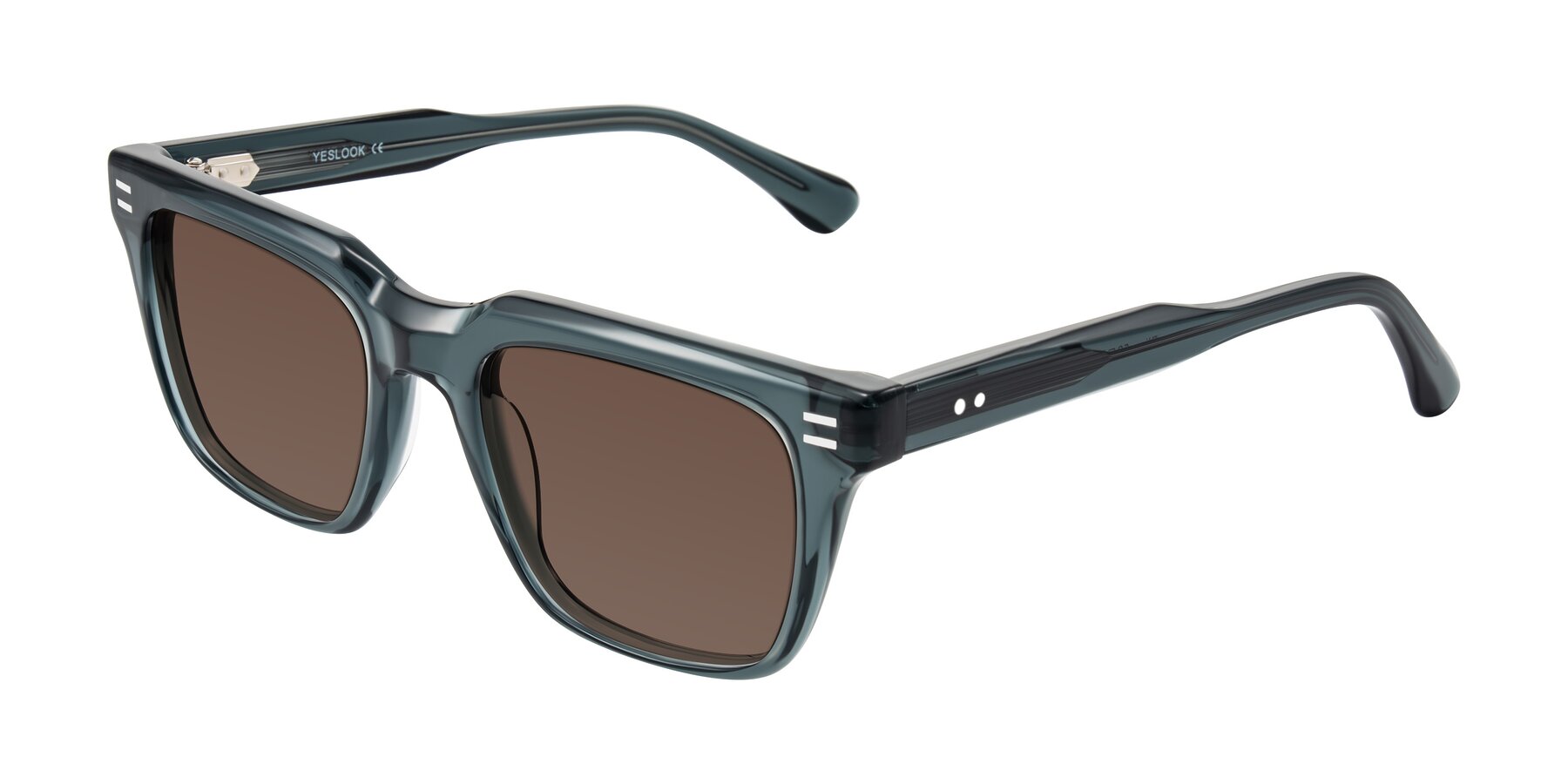Angle of Bliss in Dark Gray with Brown Tinted Lenses
