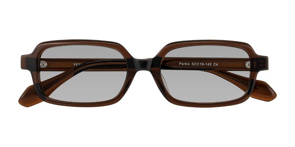 Front of Perkis in Dark Brown
