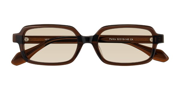 Front of Perkis in Dark Brown