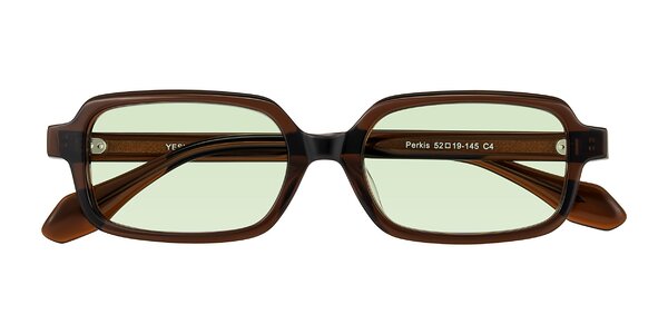 Front of Perkis in Dark Brown
