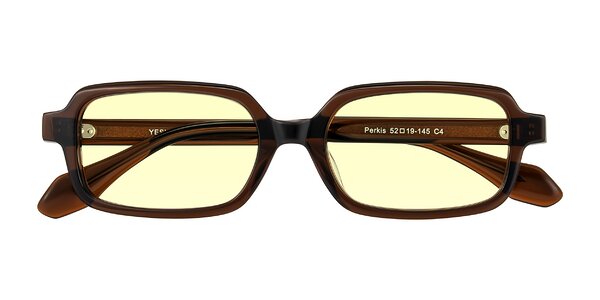 Front of Perkis in Dark Brown