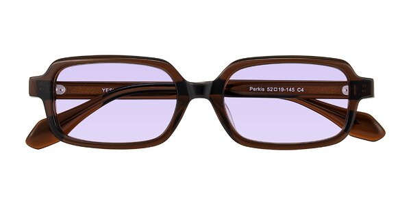 Front of Perkis in Dark Brown