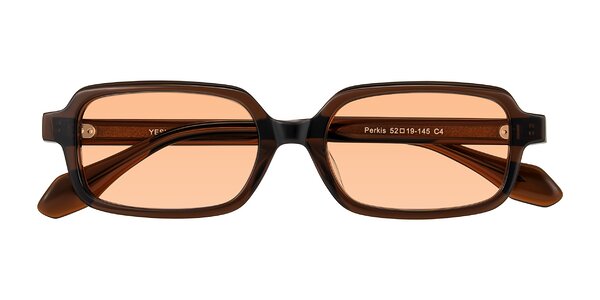 Front of Perkis in Dark Brown
