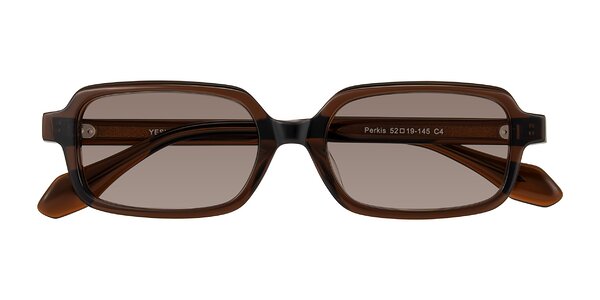 Front of Perkis in Dark Brown