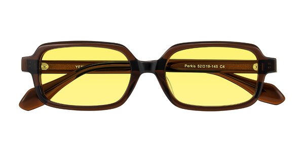Front of Perkis in Dark Brown