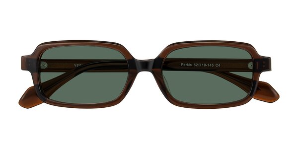 Front of Perkis in Dark Brown