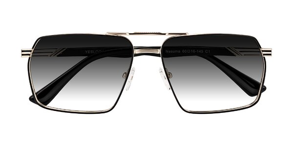 Front of Nasuma in Gold/Black