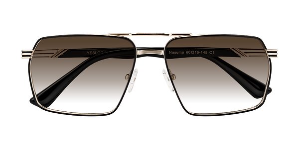 Front of Nasuma in Gold/Black