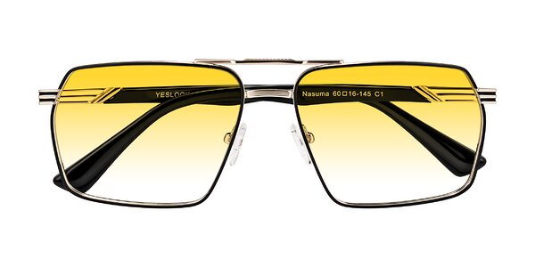 Front of Nasuma in Gold/Black