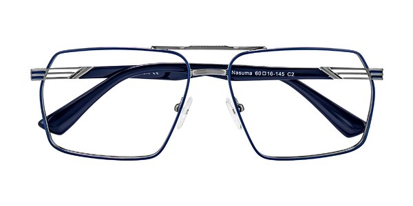 Front of Nasuma in Gunmetal/Blue