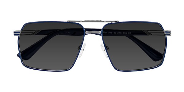 Front of Nasuma in Gunmetal/Blue