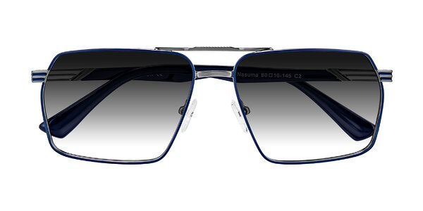 Front of Nasuma in Gunmetal/Blue