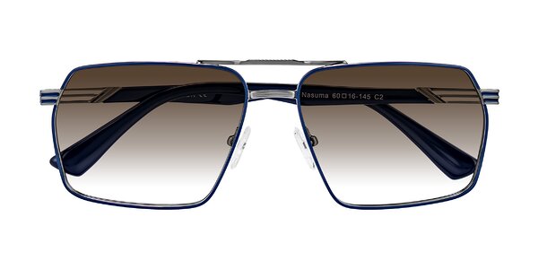 Front of Nasuma in Gunmetal/Blue